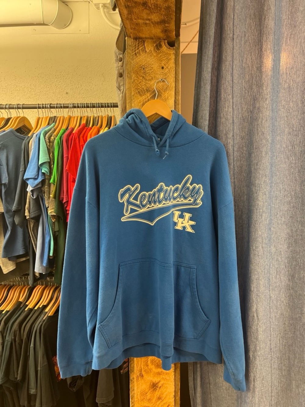 Vintage University of Kentucky blue hoodie